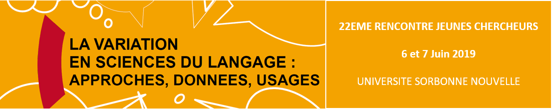 Image représentant le thème de la 22è édition des Rencontres des Jeunes Chercheurs en Sciences du Langage : 